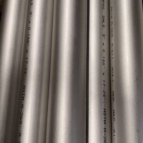 AISI SUS 201 202 304 304L 316 316L 904L Acero inoxidable sin costura soldado redondo/acero al carbono/acero galvanizado/tubo de aluminio para la industria alimentaria