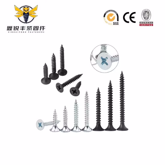 C1022A Tornillos para paneles de yeso Tornillos para madera para placa de yeso